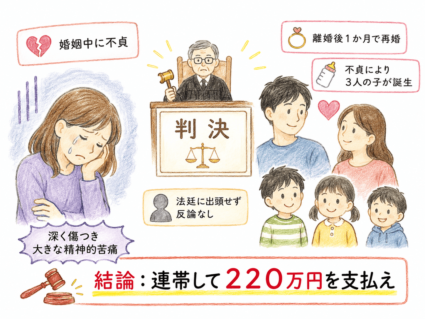 ６－３　裁判例３：東京地判令和７年３月１９日｜反論せず欠席